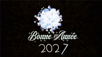 Gif animé bonne année 2027